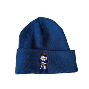 Carhartt Beanie Hat Company Logo Shark Blue Outdoors Gorpcore Hunt Trail Fishing